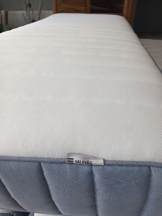 Nowy 1/2 ceny VALEVAG z Ikea materac sprężyny kiesz. gr 24 cm, 80x200