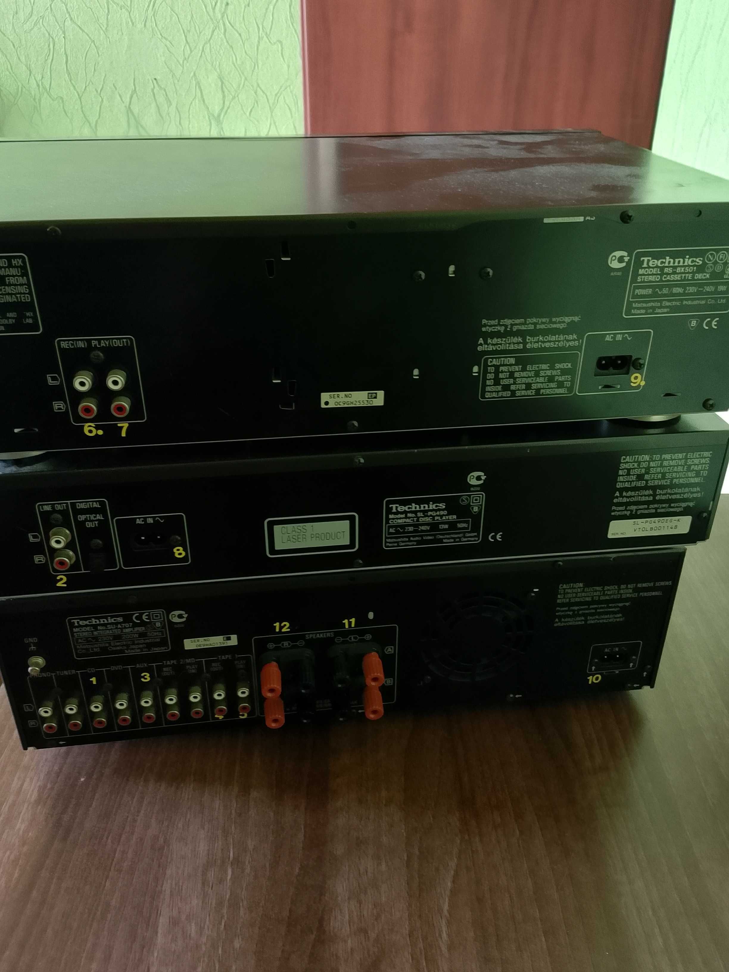 Wieża Technics 3 segmenty