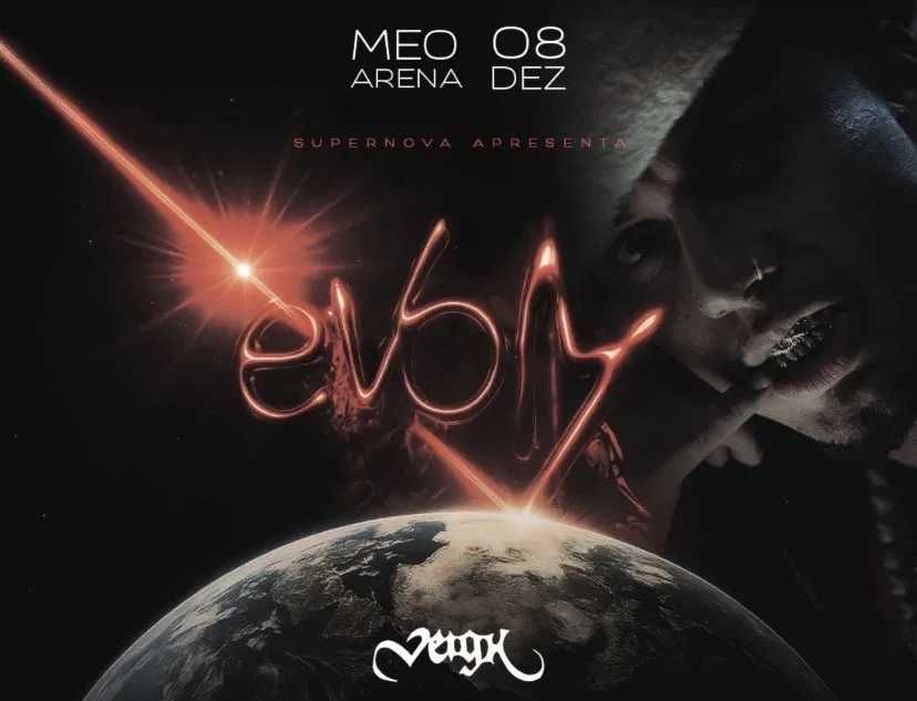 Vendo Bilhete VEIGH Evom Tour bom preço - PLATEIA EM PÉ - 1º LOTE