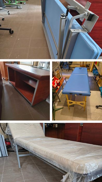 Łóżka - leżanki do masaży