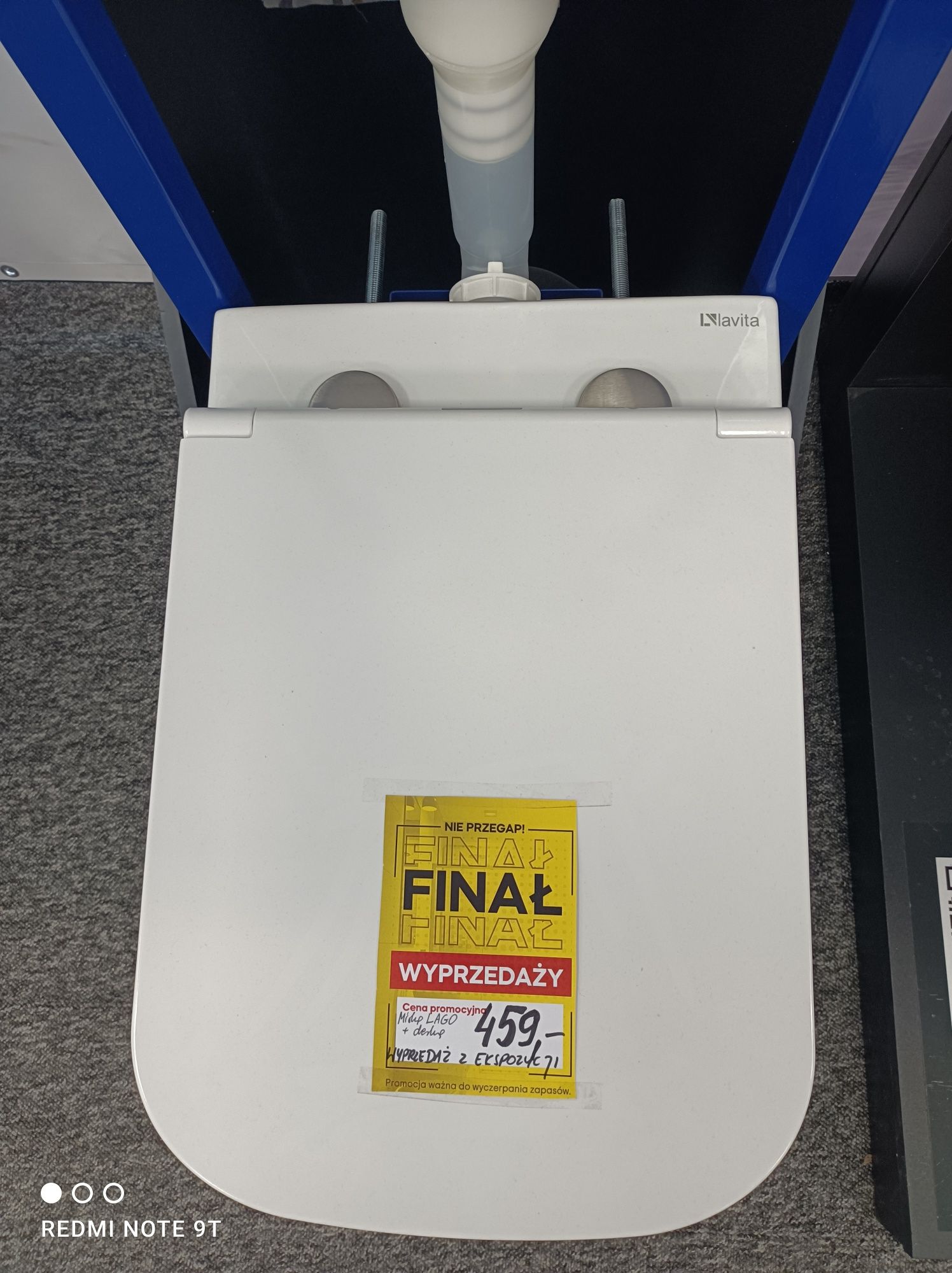 Lavita Lago miska wc z deską