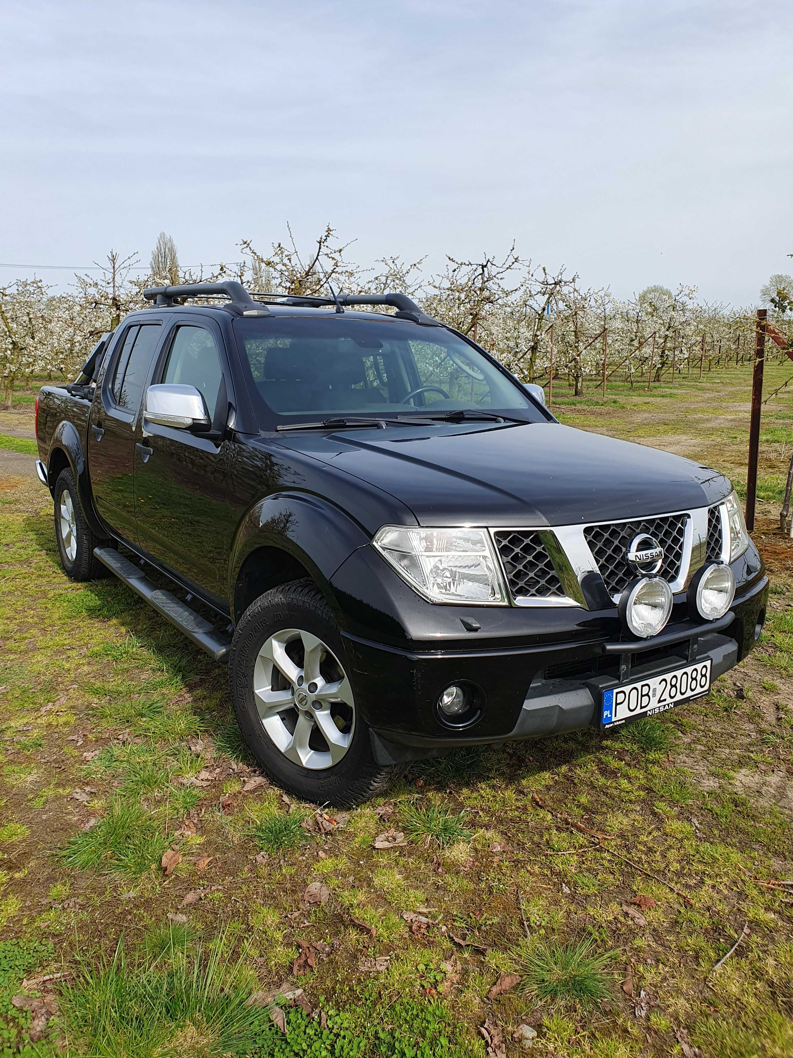 Nissan Navara 2,5 D 4x4 klima Nawigacja Skóra Automat Salon Polska