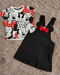 Komplet sukienka i bluzka Minnie Disney 80-92