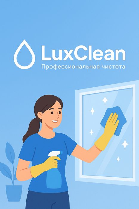 LuxClean-уборка для квартир, домов, офисов и коммерческих помещений.