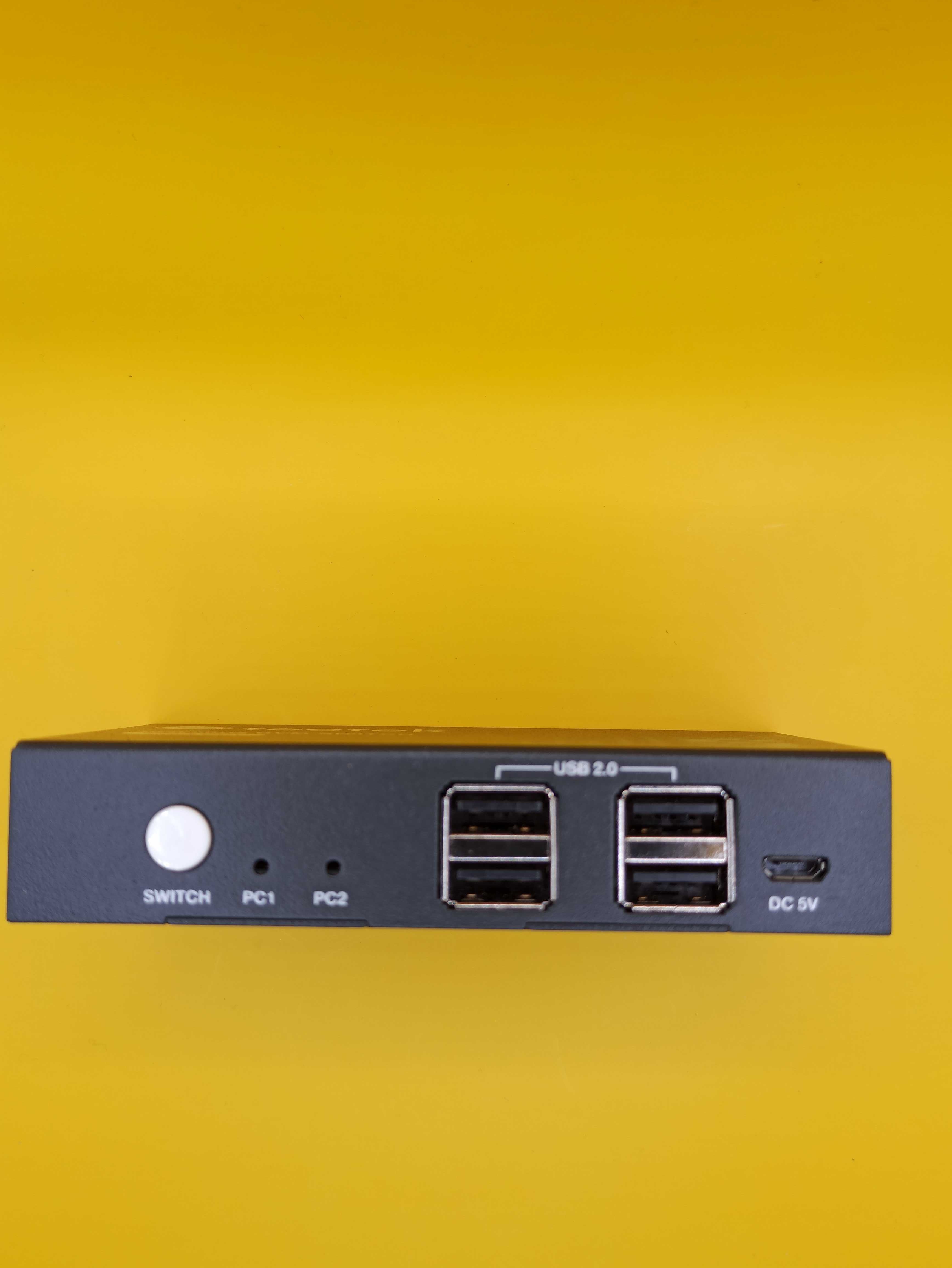 KVM-перемикач HDMI 2.0 4K 60Hz, USB Вихід HDMI 2 в 1 Steetek c 4 Usb