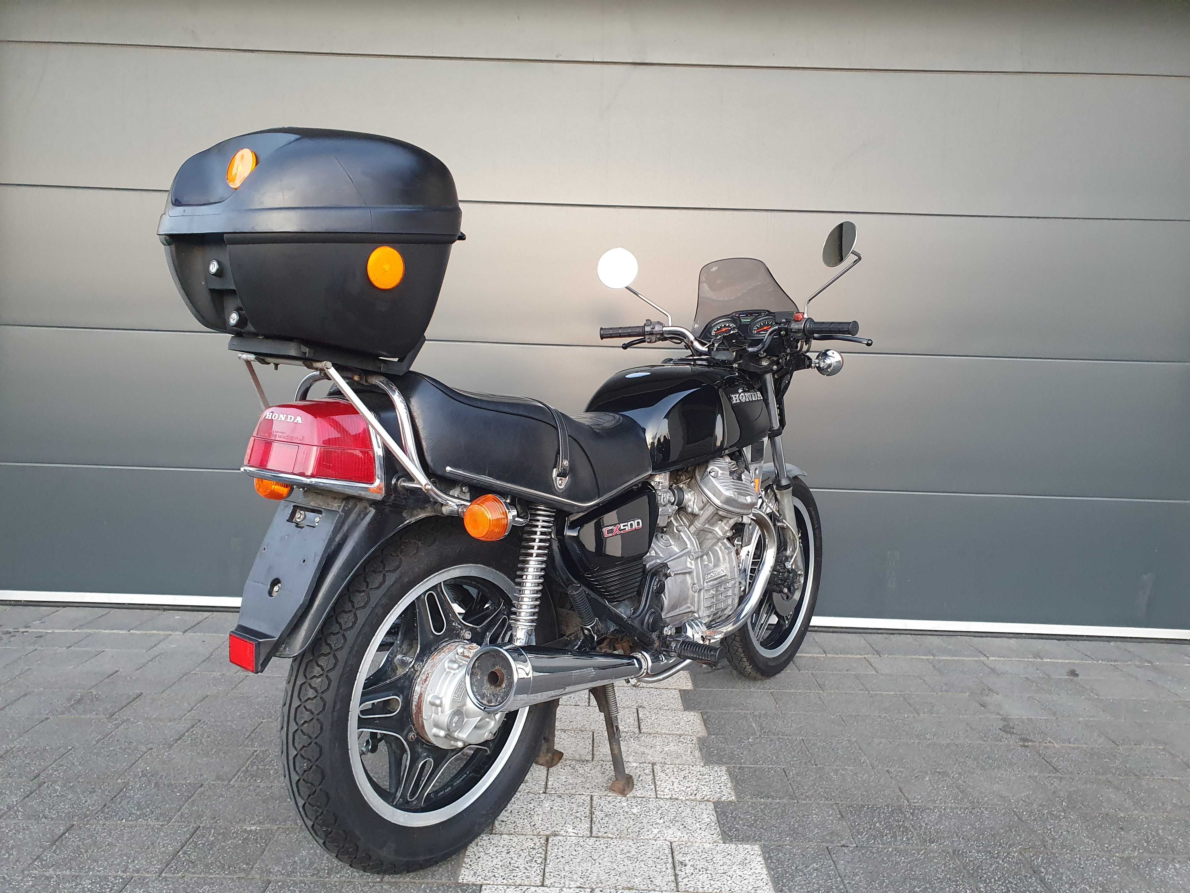 Honda CX 500, klasyk, oryginał, przebieg 37 tys. km