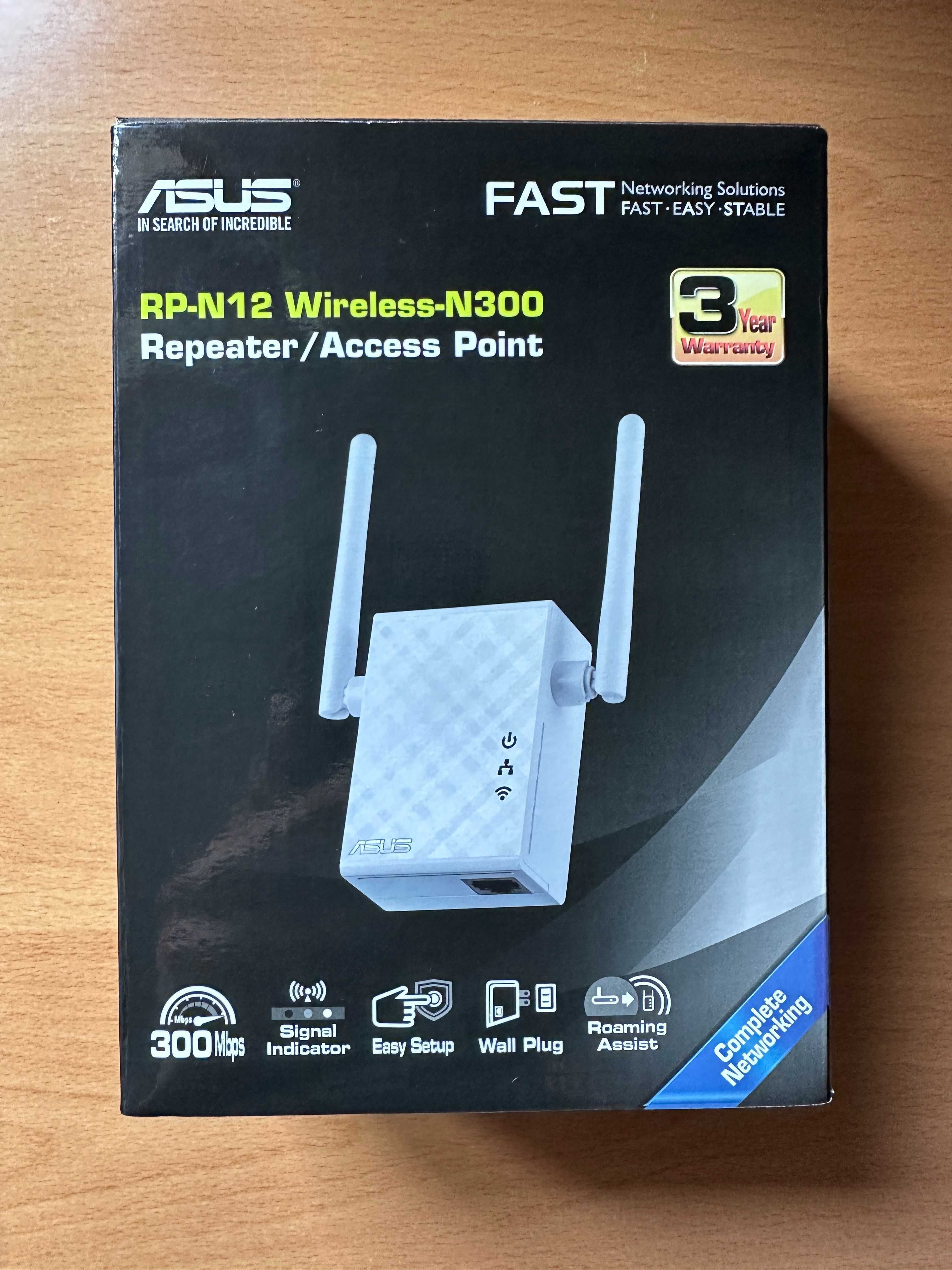 Repetidor de sinal Asus RP-N12 Wireless-N300