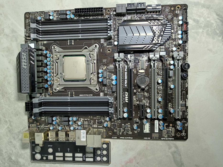 ТОПОВИЙ КОМПЛЕКТ MSI X79A-GD45 Plus + проц Intel Core i7-3830K LGA2011