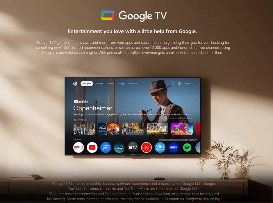 Медіаплеєр Xiaomi TV Box S 3rd Gen MDZ-32-AA, Google tv, тв приставка