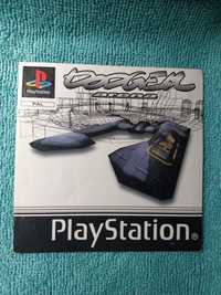 Ps1 Dodgem arena psx psone Książeczka Manual Angielski