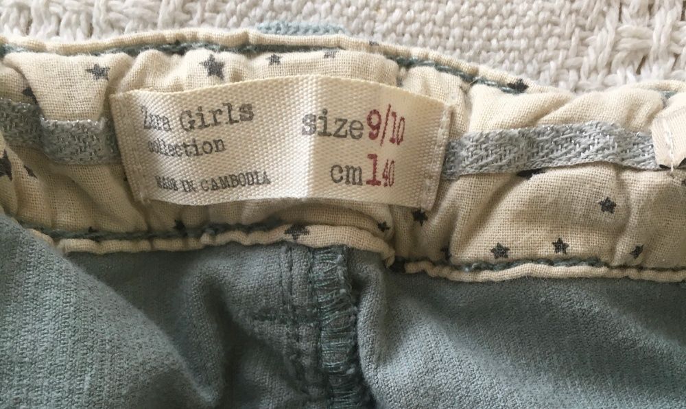 Джинсы для девочки 8-11 лет, ТМ Zara Girls
