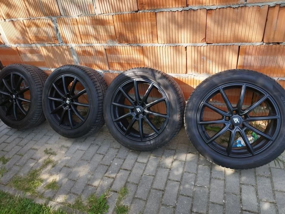 Piekne jak nowe Felgi RC 19 "5x108 ET42 Opel Citroen Peugeot.Opony Han