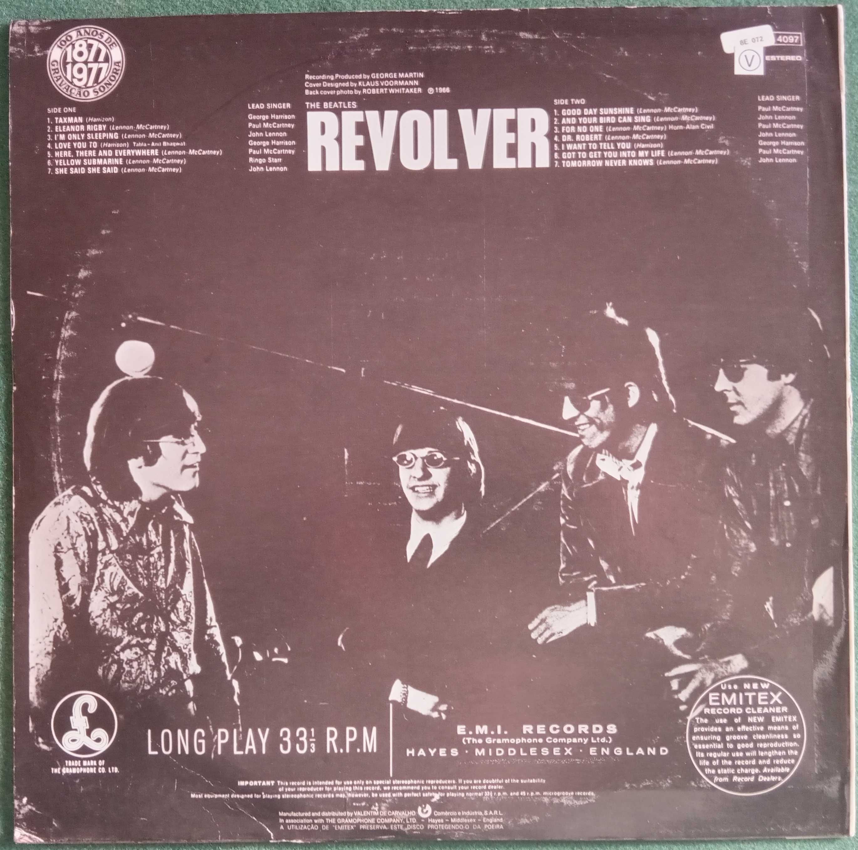 Beatles	- - - - -	Revolver	- - - - -	LP