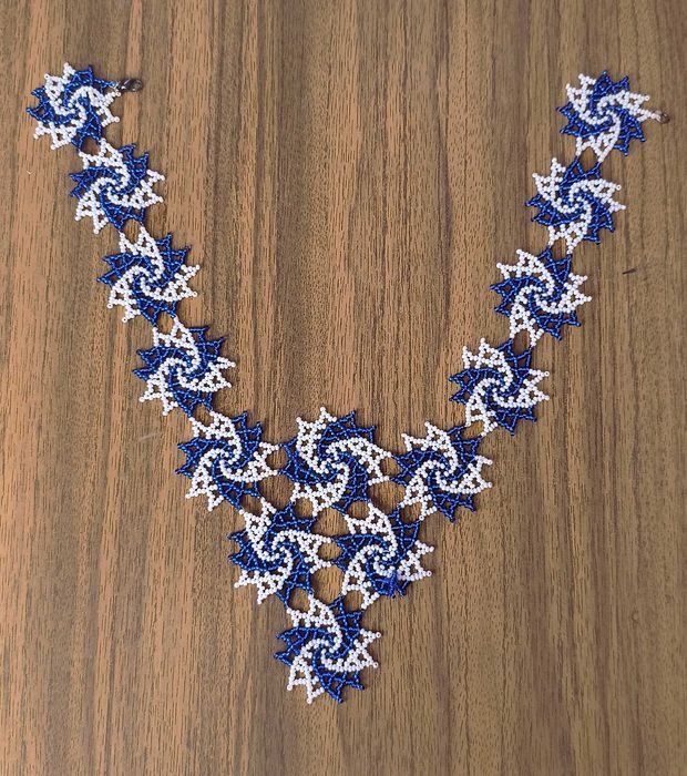 Намисто з бісеру ручної роботи від майстрині