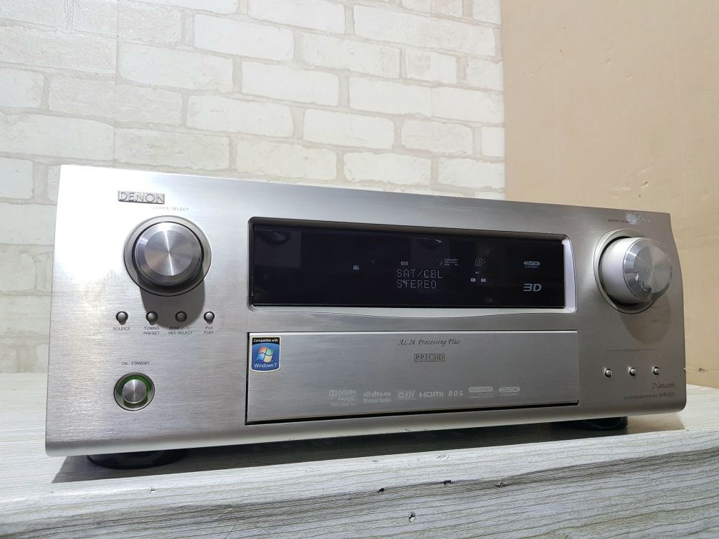 Пульт!AV ресивер/підсилювач Denon AVR-3311 7×165Вт LAN, HDMI USB