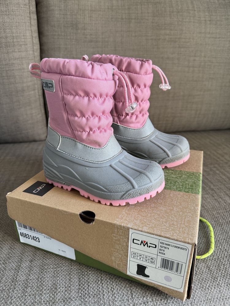 Śniegowce buty zimowe dziecięce CMP rozm. 27