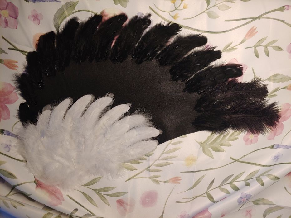 Дитячий костюм пташки "Лелека" / Аист / маска / наголовник