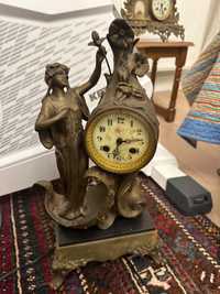 Zegar klasyczny ozdobny antyk kominkowy stojący piękny