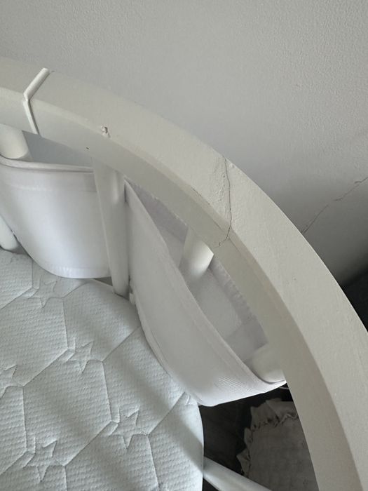 Lóżeczko dostawne Babybay boxspring comfort z dodatkami
