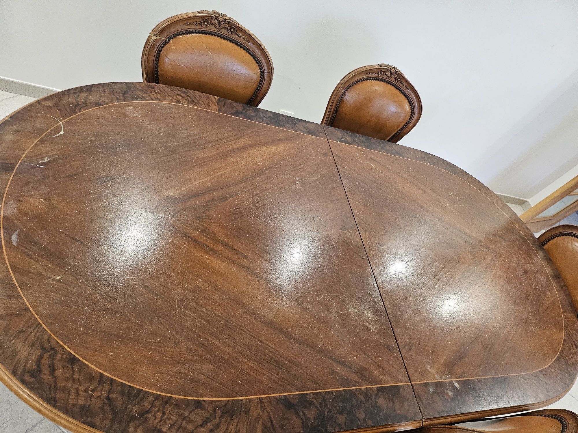 Mesa madeira maciça - EstiloLuis XV