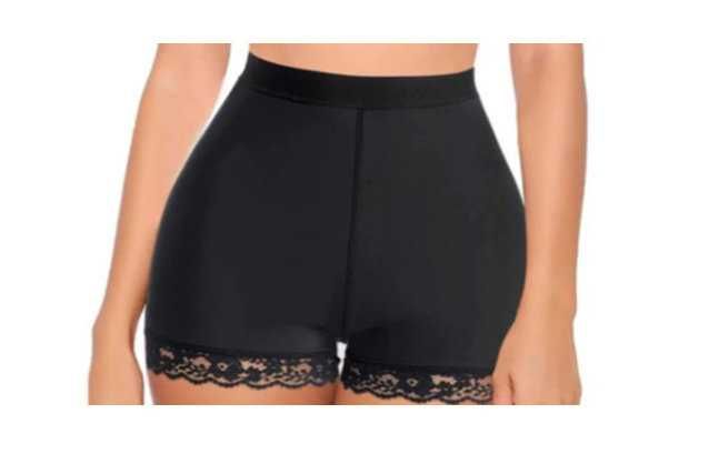 Majtki Figi powiększające i modelujące pośladki CZARNE r. L