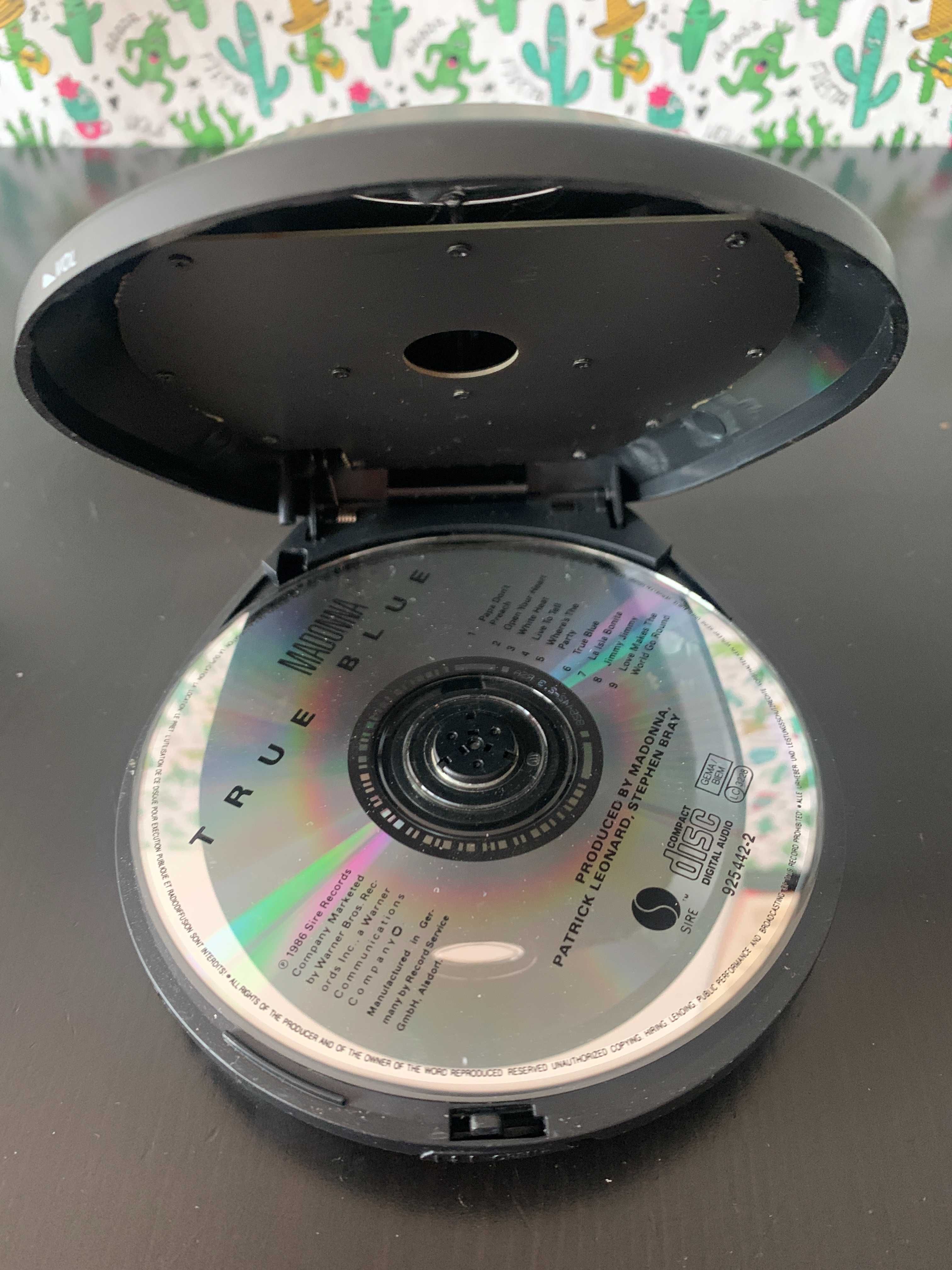 CD портативний плеєр з зовнішніми динаміками  Denver DMP-395B