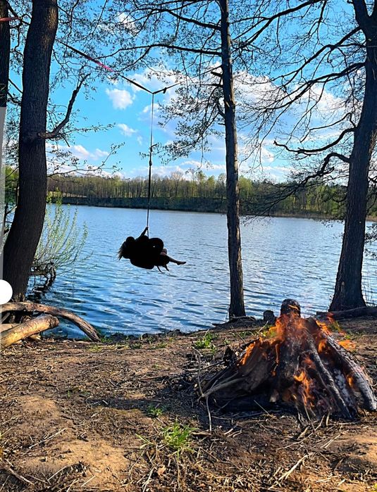 Domek 5x7 nad jeziorem ZAMIANA do końca września cena