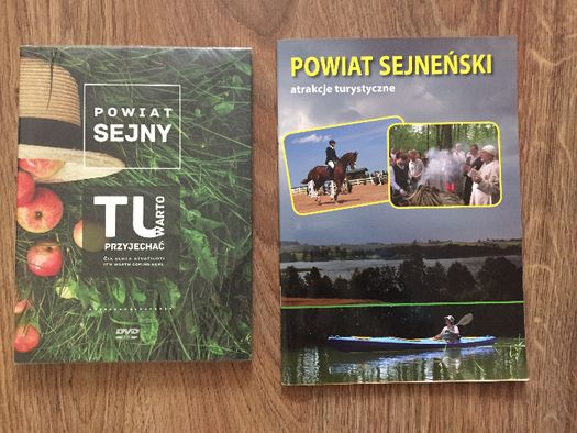 Przewodnik Powiat sejneński Sejny książka DVD atrakcje turystyczne