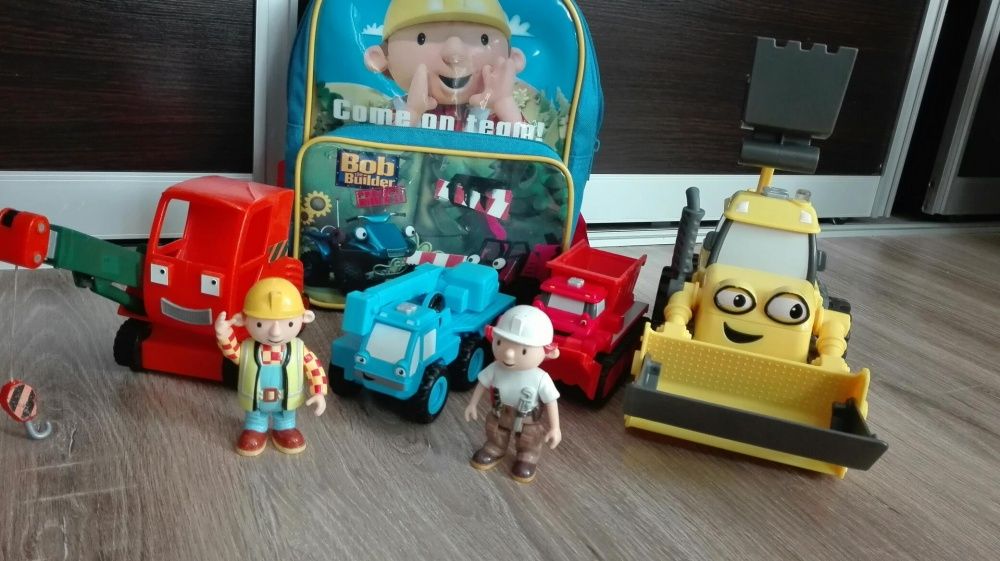 Bob Budowniczy auta mówią po polsku