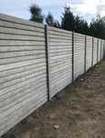 Ogrodzenie betonowe żaluzja NOWOŚĆ, palisada
