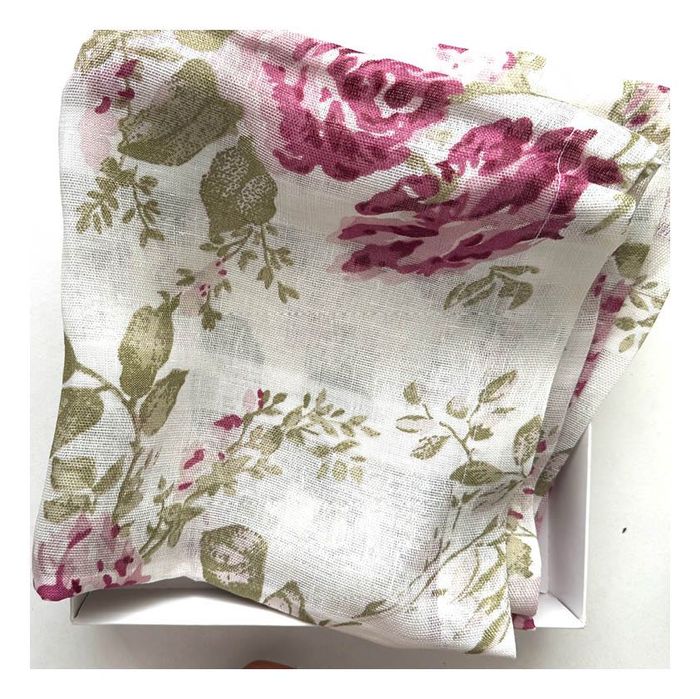 Obrus z lnu 100x100cm