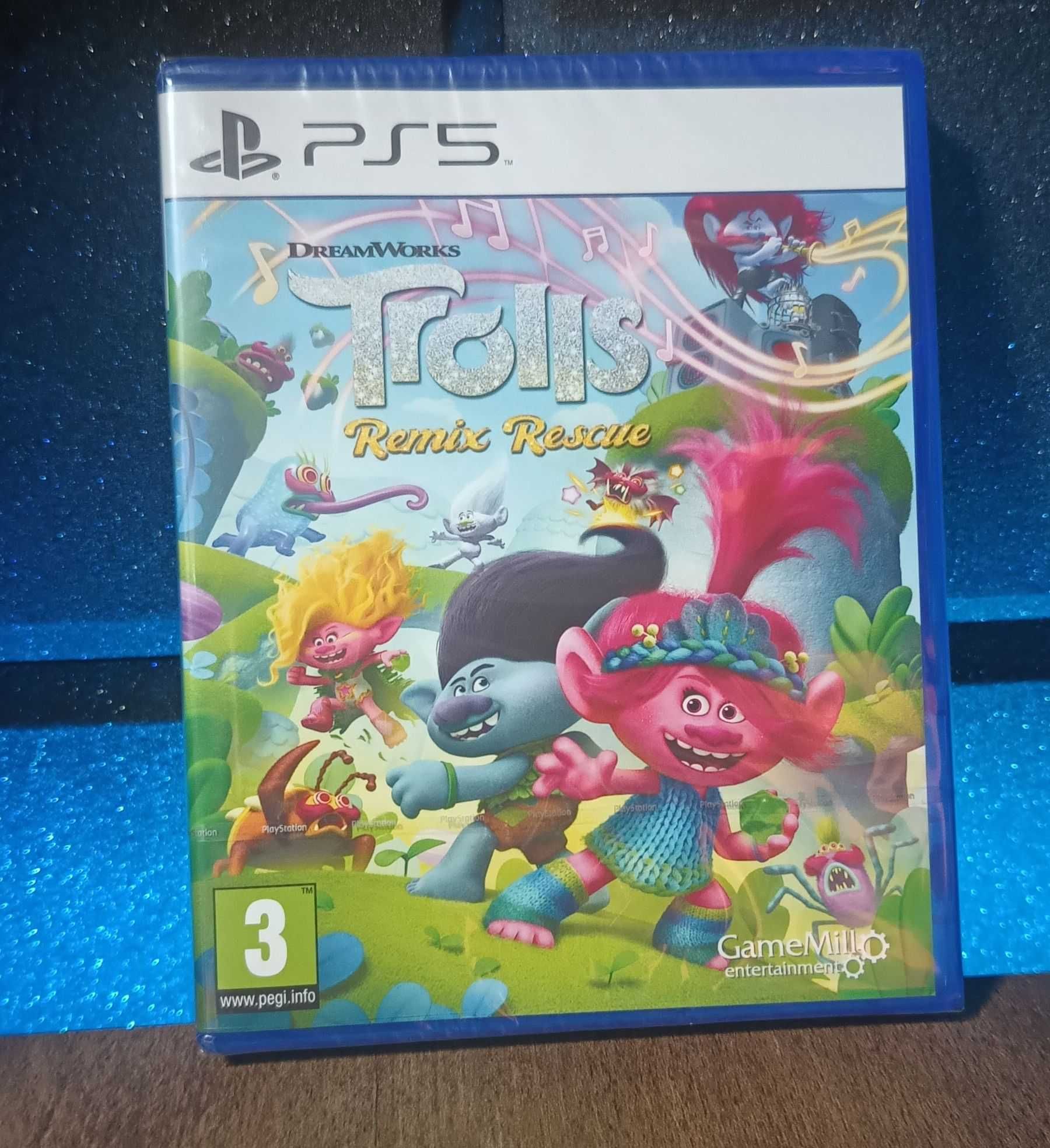 Trolls Remix Rescue PS5 - gra dla dzieci, przygodowa, na dwóch