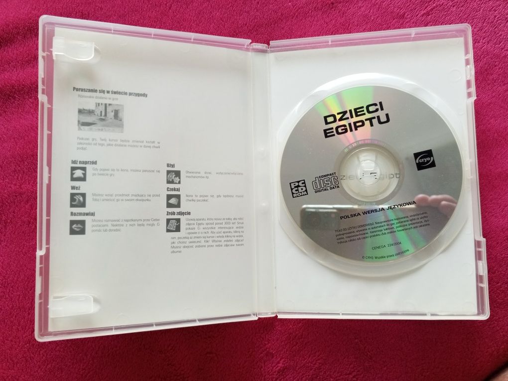 Dzieci Egiptu gra CD