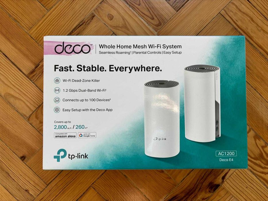 Repetidor de rede Mesh tp-link, modelo AC1200 E4