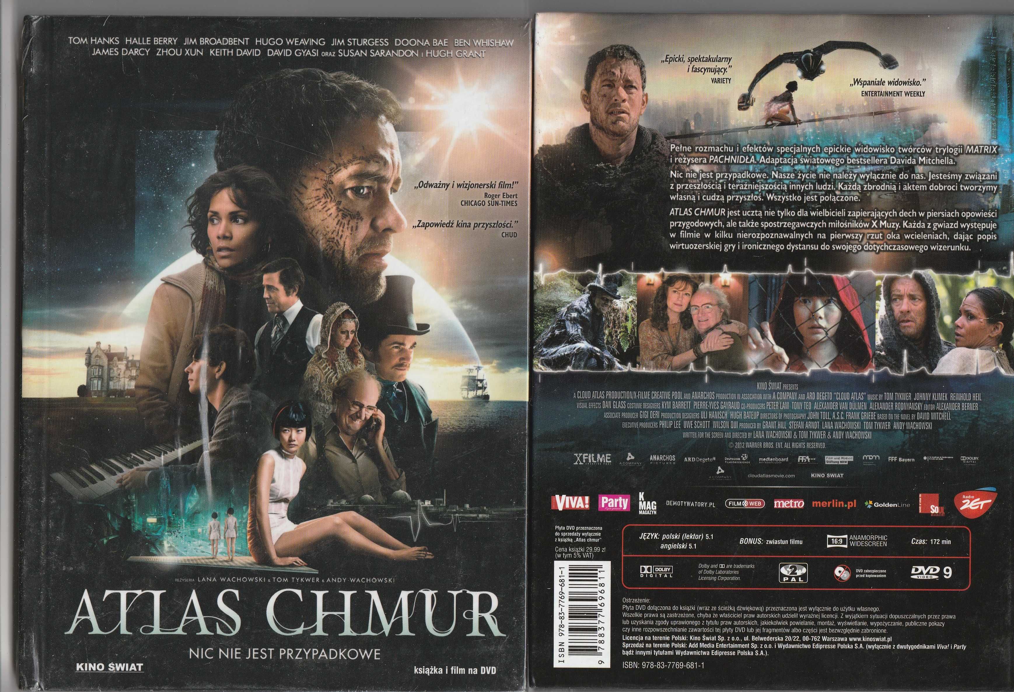 ATLAS CHMUR -Tom HANKS Wachowski dvd