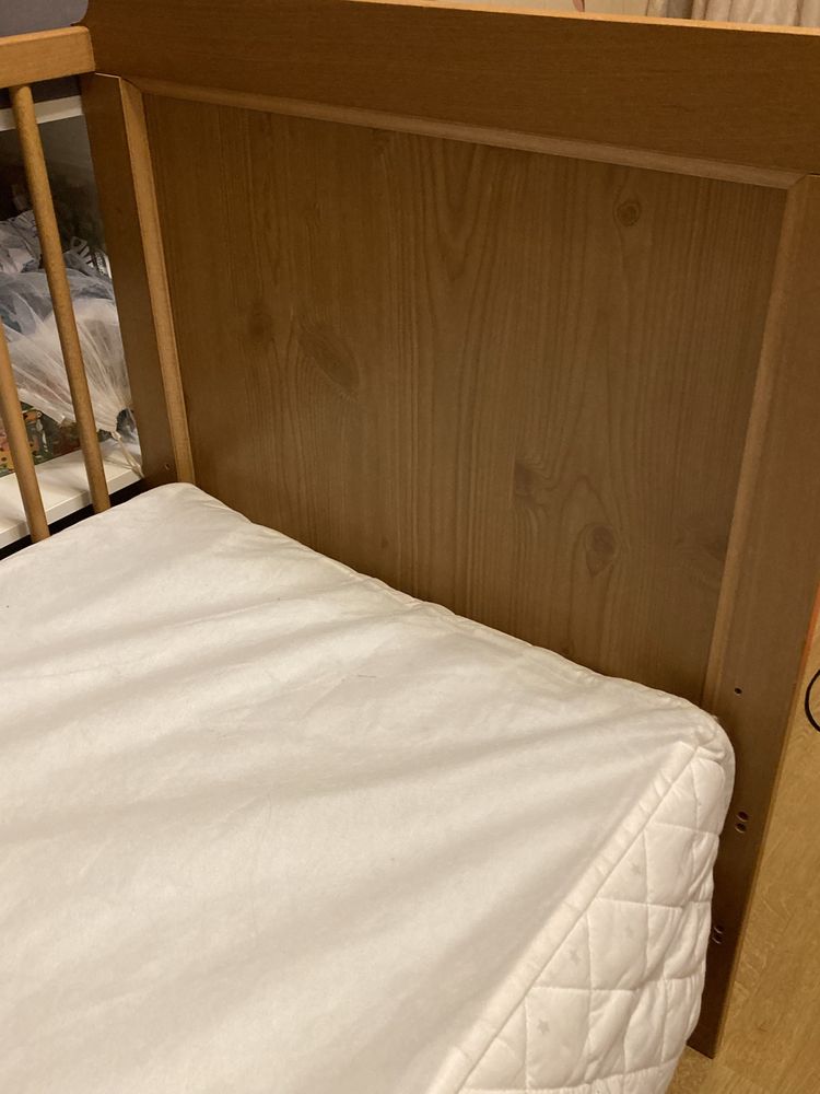 Łóżko 120x60 ikea łóżeczko dzieciece