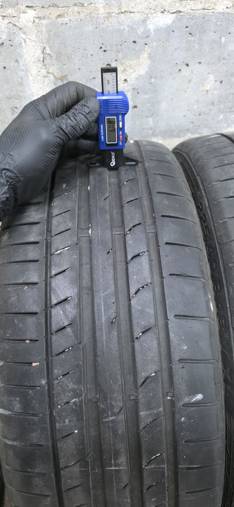 225 40 R18 Continental ContiSportContact 5 2x Letnie Bdb stan