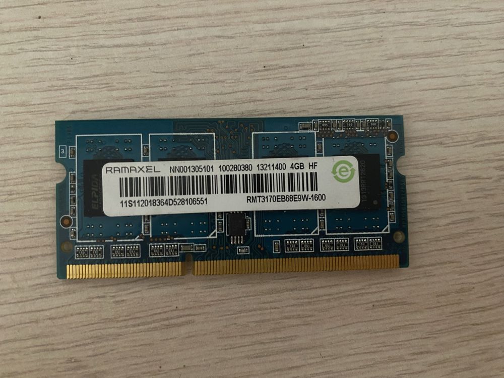 Pamięć RAM 4GB do laptopa DDR3
