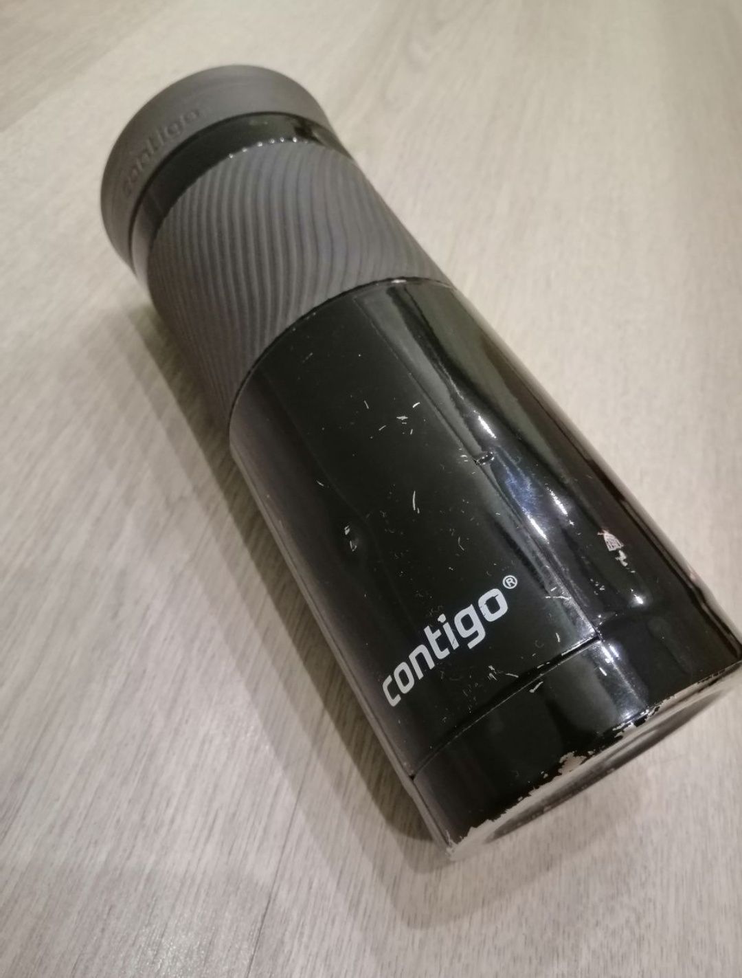 Термокружка Contigo Byron Snap Seal Gunmetal 590мл (SSH1SSH00B01)