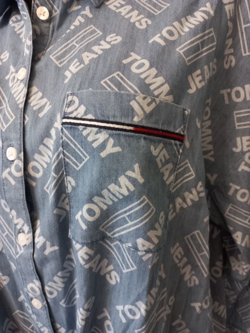 Bluzka koszulowa Tommy Hilfiger Jeans Roz.XS TP/XP