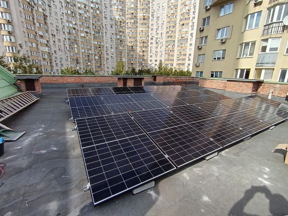 монтаж сонячних панелей електростанцій краща ціна все в наявності
