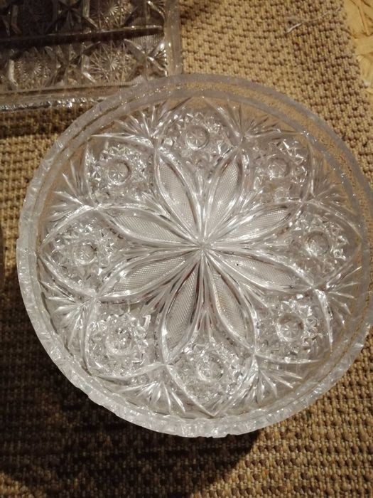 Kryształowe talerzyki