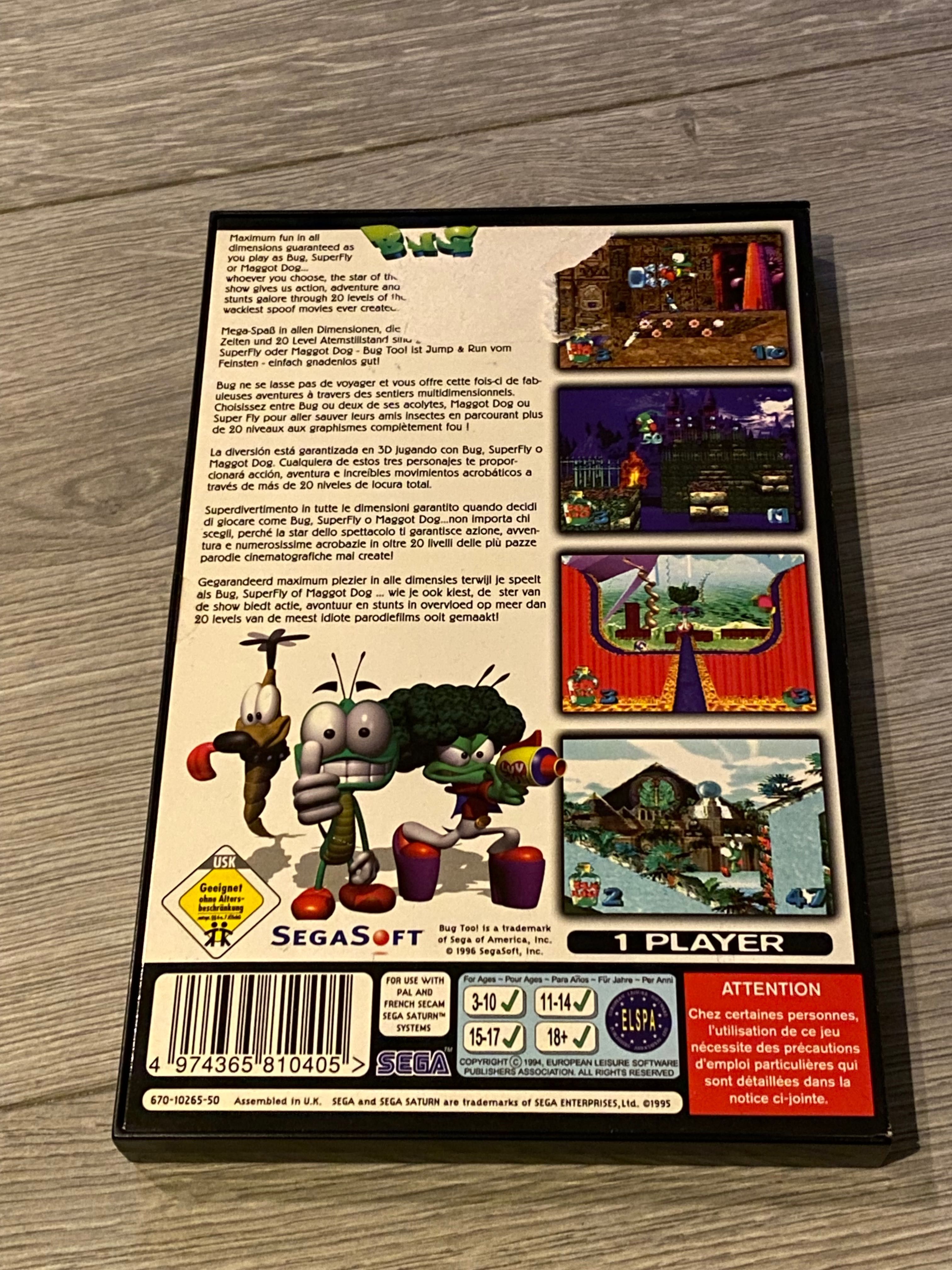 Bug! Too / Sega Saturn