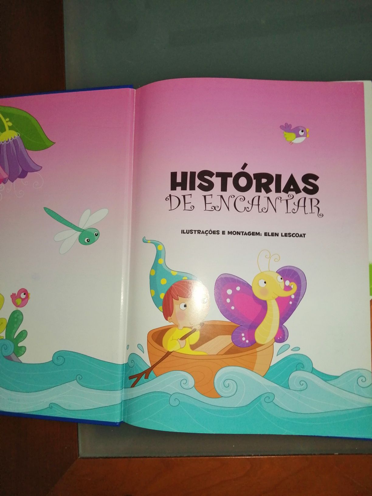2 Livros coleção Histórias de Encantar COMO NOVOS!