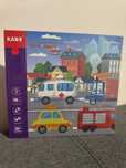 Puzzle edukacyjne do rozwoju city 18 mes. dla maluchów city