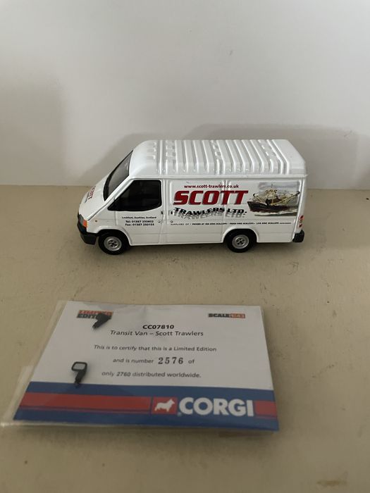Ford Transit miniatura da Corgi