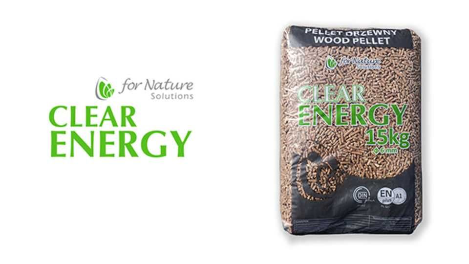 Pellet Clear Energy pellet drzewny sosnowy 6mm , EN Plus A1 , Din Plus