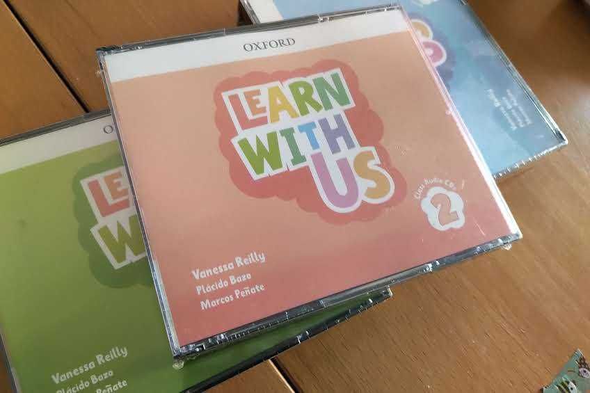 Learn With Us 2 Teacher's PAck + Płyty CD nowe!