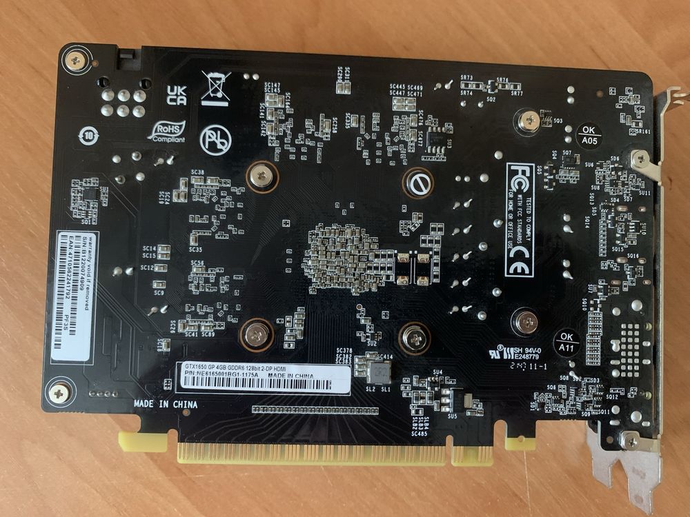 Palit gtx 1650 4gb GDDR6 в дуже гарному стані!