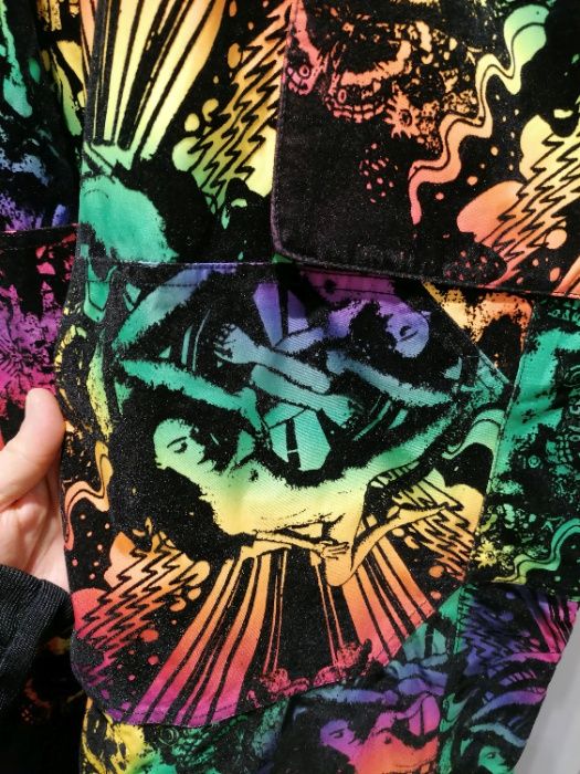 Nowe spodnie Burton Chigurh Tie Dye Print L 20k gore vol com dc do pe